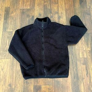 Pink by Victoria’s Secret Sherpa zipper jacket with pockets